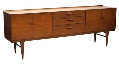 Lot 450 - A Nathan teak long sideboard