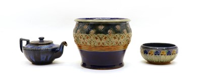 Lot 170 - A Doulton Lambeth stoneware jardiniere