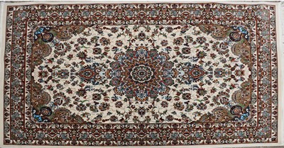 Lot 241 - A modern machine-made rug of Persian Tabriz design