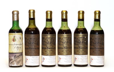 Lot 250 - Rioja Gran Reserva, Federico Paternina, 1928, 1 half bottle & Ch Cantenac Brown, 1943, 5 half btls