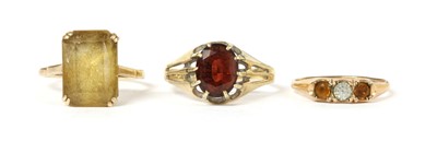 Lot 228 - Two gold rings