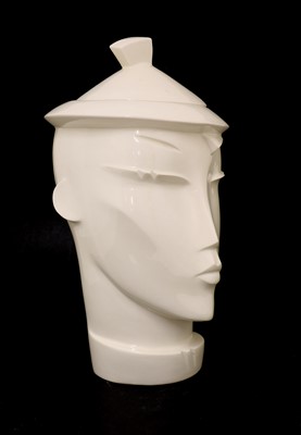 Lot 371 - A pottery jar and cover