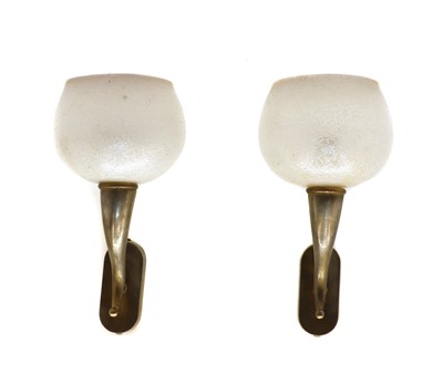 Lot 89 - A pair of Italian wall lights