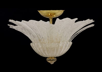 Lot 621 - An Italian Vistosi 'Redentore' ceiling light
