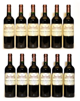 Lot 102 - Chateau Beaumont, Haut Medoc, Cru Bourgeois, 2014, twelve bottles (boxed)
