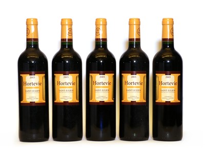 Lot 107 - Chateau Hortevie, St Julien, Cru Bourgeois, 2005, five bottles