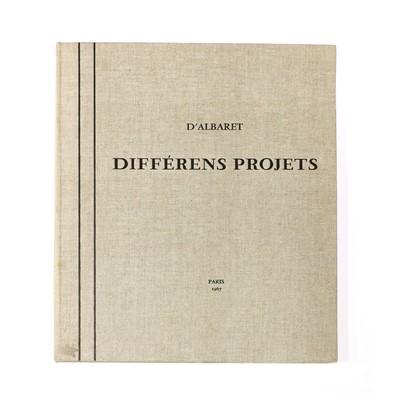 Lot 238 - 1- D'Albaret - Differens Projets Relatifs au Climat