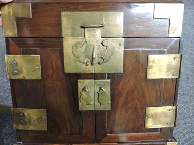 Lot 90 - A Chinese wood cabinet