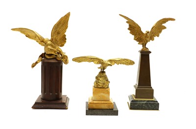 Lot 210A - A French gilt bronze figure of an eagle
