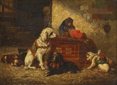 Lot 229 - Vincent de Vos (Belgian, 1829-1875)