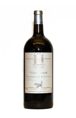 Lot 112 - Virginie de Valandraud, Saint Emilion Grand Cru Classe, 2003, one double magnum
