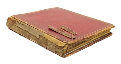 Lot 425 - A Victorian album of embossed letter crests
