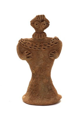 Lot 308 - A Syro Hittite terracoto figure