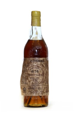 Lot 367 - Berry Bros & Rudd, Grands Fins Bois Cognac, Older than 1878, one bottle