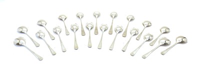 Lot 1 - A composite set of Old English silver cutlery
