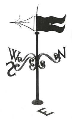 Lot 778 - A wrought iron weathervane