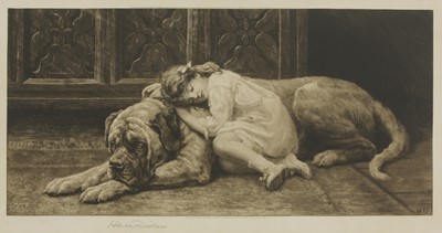 Lot 297 - Herbert Thomas Dicksee RE (1862-1942)
