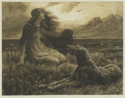 Lot 300 - Herbert Thomas Dicksee RE (1862-1942)