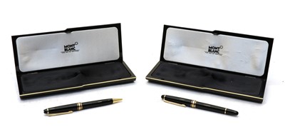 Lot 352 - A Mont Blanc Meisterstuck ball point pen