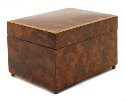 Lot 341 - An Austrian amboyna and kingwood musical box