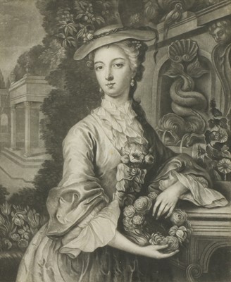 Lot 24 - James McArdell (Irish, 1729-1765) and Robert Houston (Irish, 1721-1775), after Samuel Wale