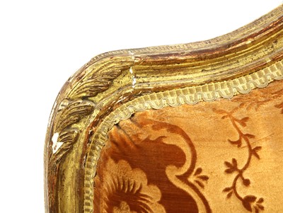 Lot 27 - A pair of French Louis XV giltwood fauteuils à la reine