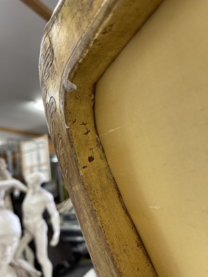 Lot 27 - A pair of French Louis XV giltwood fauteuils à la reine