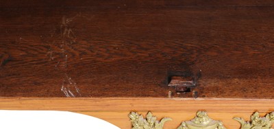 Lot 55 - A Royal French Louis XV kingwood, tulipwood, sycamore and parquetry inlaid meuble d'entrée