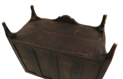 Lot 55 - A Royal French Louis XV kingwood, tulipwood, sycamore and parquetry inlaid meuble d'entrée