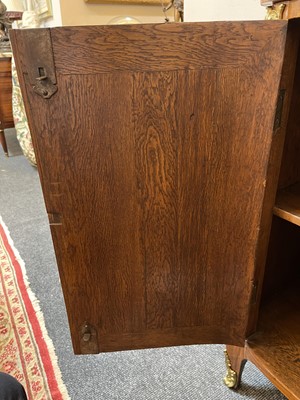 Lot 55 - A Royal French Louis XV kingwood, tulipwood, sycamore and parquetry inlaid meuble d'entrée