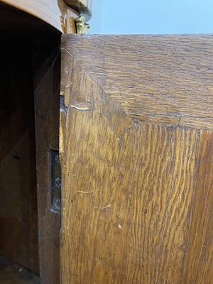 Lot 55 - A Royal French Louis XV kingwood, tulipwood, sycamore and parquetry inlaid meuble d'entrée