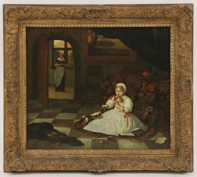 Lot 29 - Richard Brakenburgh (Dutch, 1650-1702)