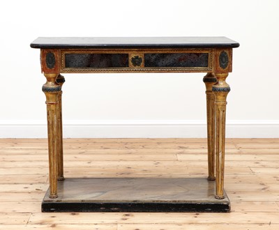 Lot 483 - A French marble top console