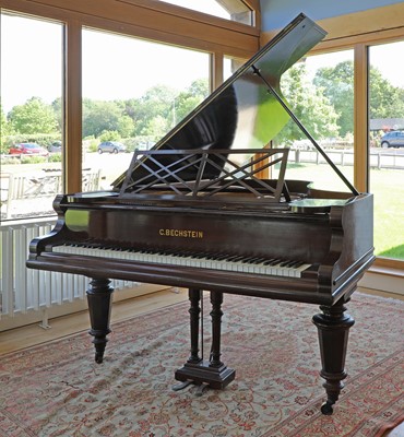 Lot 140 - A Victorian mahogany baby grand piano by Bechstein