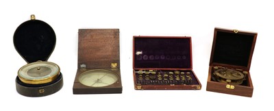 Lot 154 - A Nairne & Blunt boxed compass