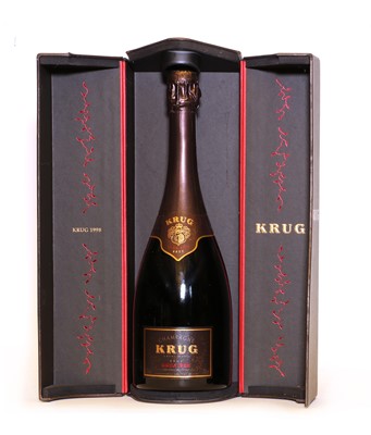 Lot 4 - Krug, Reims, 1998, one bottle (boxed)