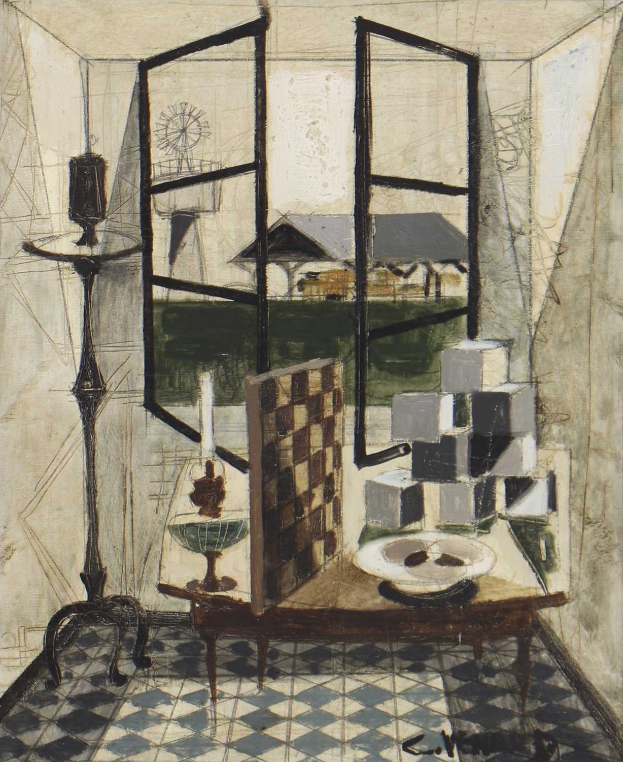 Lot 120 - Claude Venard (French, 1913-1999)