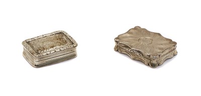 Lot 11 - A Victorian silver vinaigrette