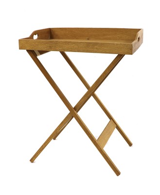 Lot 385 - A modern light oak butler's tray