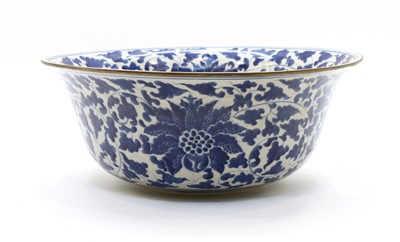 Lot 202 - A Chinese blue and white bowl