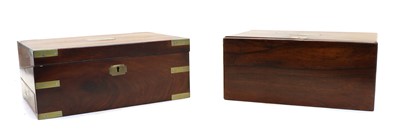 Lot 170 - Three 19th century writing slopes