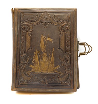 Lot 186 - 'The British Army Album' musical box