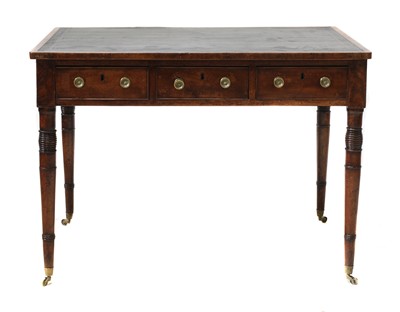 Lot 700 - A Regency mahogany library table