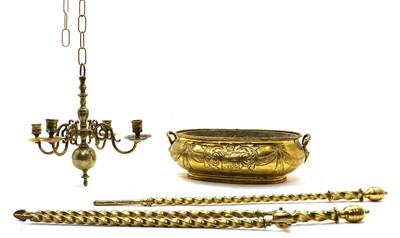 Lot 174 - Various copper and brass