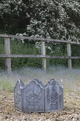 Lot 787 - A lead garden planter