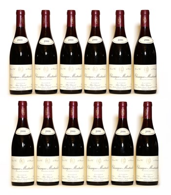 Lot 53 - Chassagne Montrachet, 1er Cru, Blain-Gagnard, 2000, twelve bottles (boxed)
