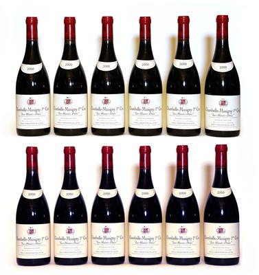 Lot 54 - Chambolle Musigny, 1er Cru, Les Haut-Doix, Robert Groffier, 2000, twelve bottles