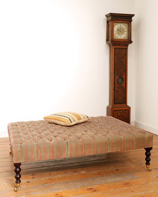 Lot 487 - A large rectangular footstool