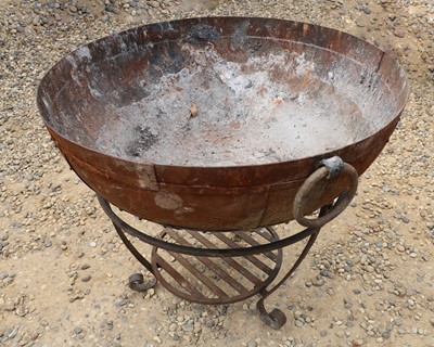 Lot 463 - A kadai fire bowl