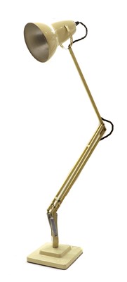 Lot 205 - A cream anglepoise lamp